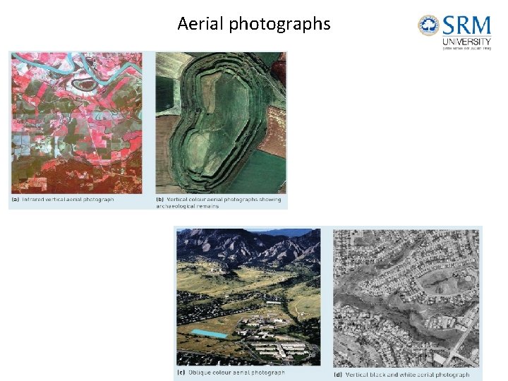 Aerial photographs Aerial photographs