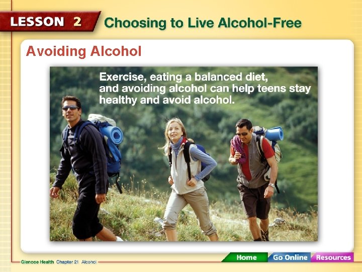 Avoiding Alcohol 