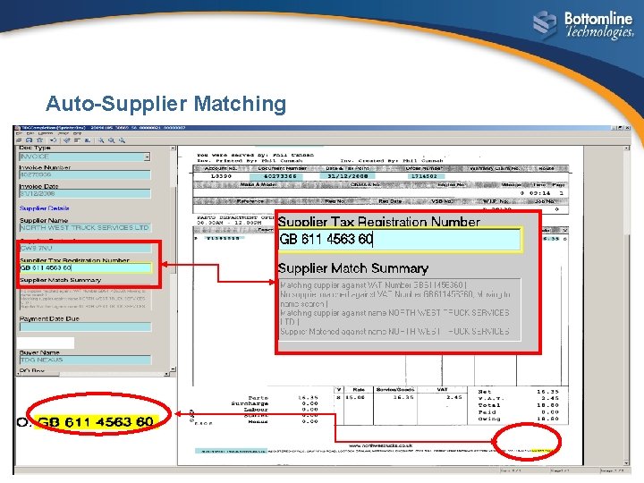 Auto-Supplier Matching 