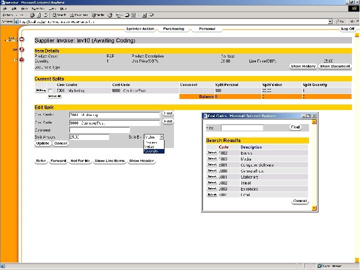 AP Invoice Automation Sprinter Purchase Manager Bottomline Invoice