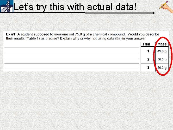 Let’s try this with actual data! 