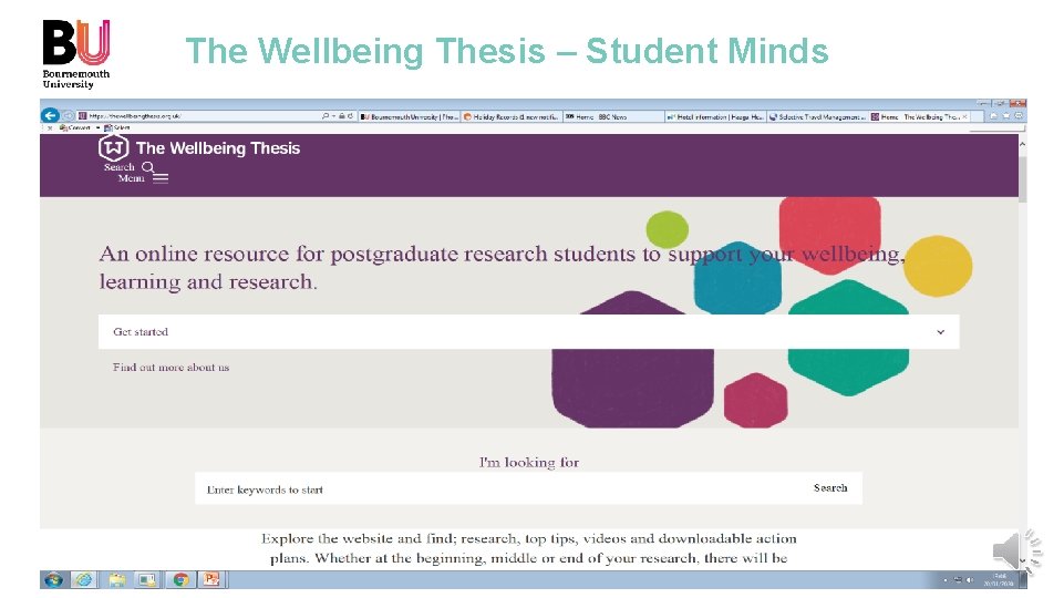 The Wellbeing Thesis – Student Minds 