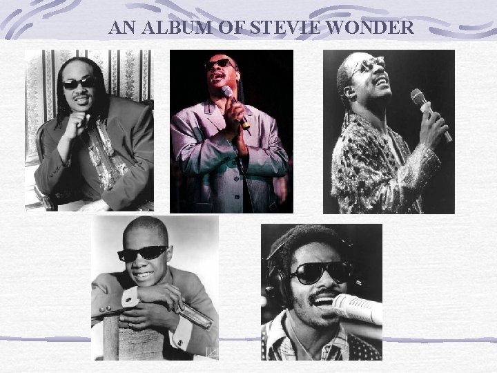 AN ALBUM OF STEVIE WONDER 