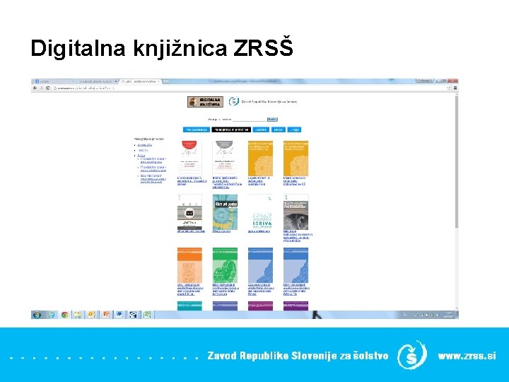 Digitalna knjižnica ZRSŠ 