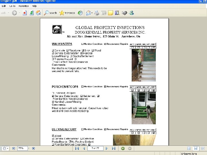 Global Property Inspections © 