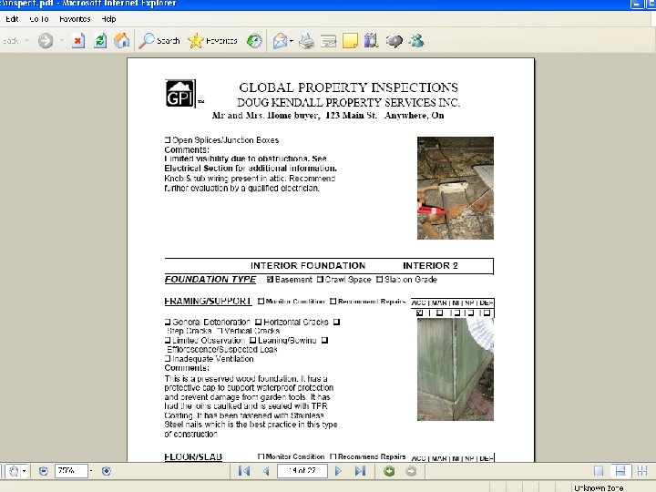 Global Property Inspections © 