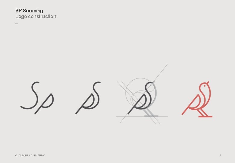 SP Sourcing Logo construction _ © VGROUP CASE STUDY 5 