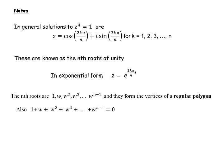 Notes 