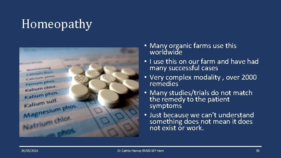 Homeopathy • Many organic farms use this worldwide • I use this on our Homeopathy • Many organic farms use this worldwide • I use this on our