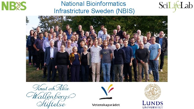 National Bioinformatics Infrastricture Sweden (NBIS) 