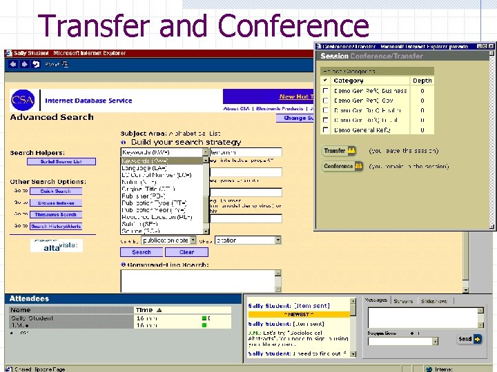 Transfer and Conference 