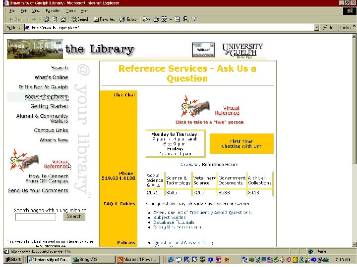 Ask A Librarian Click Here 