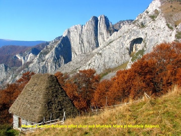 Masivul Scăriţa-Belioara aflat chiar sub Muntele Mare şi Muntele Băişorii. 