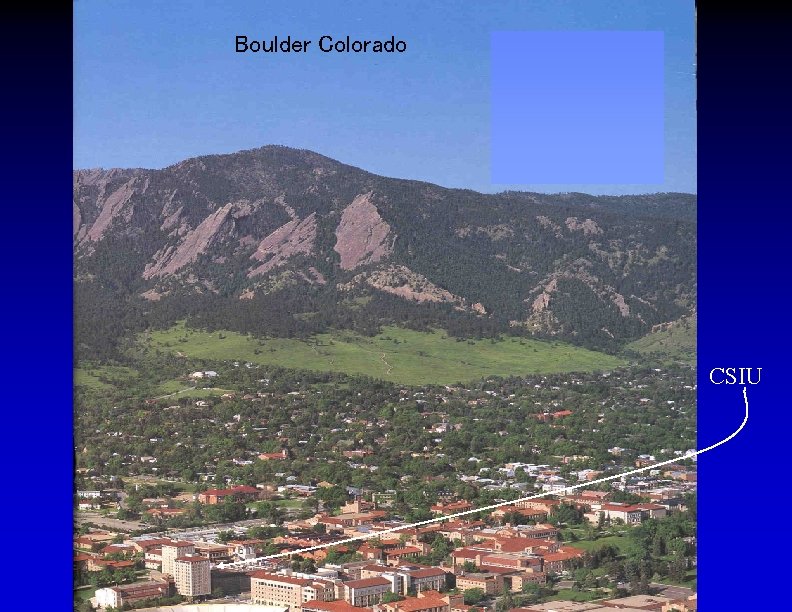 Boulder Colorado CSIU 
