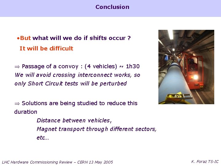 Conclusion • But what will we do if shifts occur ? It will be