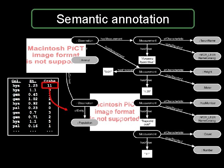 Semantic annotation Semantic annotation