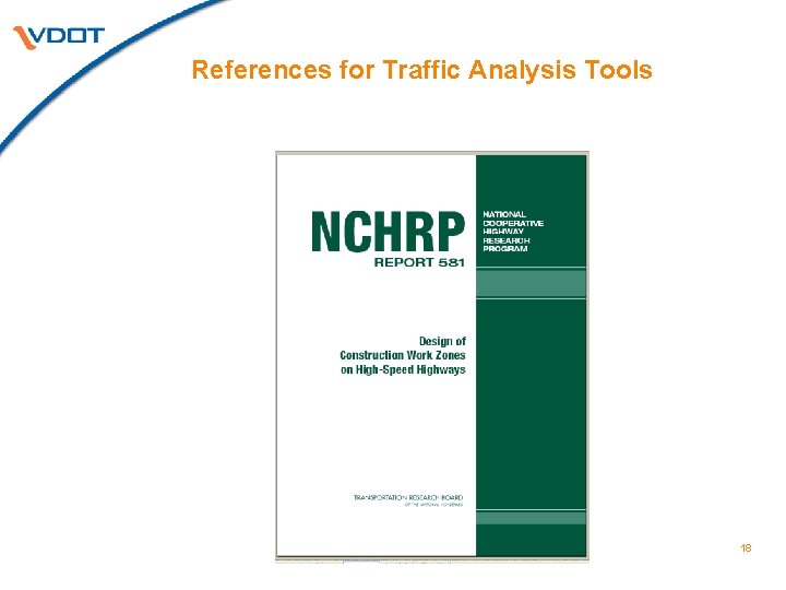 References for Traffic Analysis Tools 18 