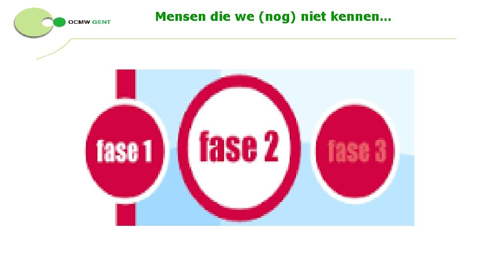 Mensen die we (nog) niet kennen… 