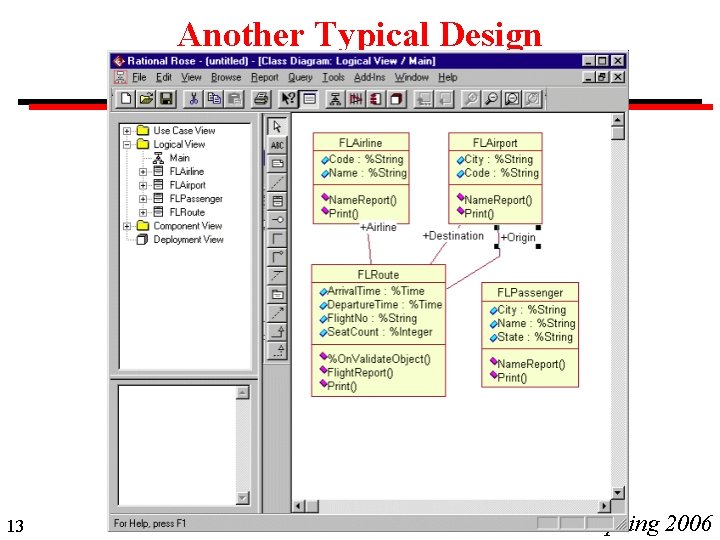 Another Typical Design 13 CS 501 Spring 2006 Another Typical Design 13 CS 501 Spring 2006