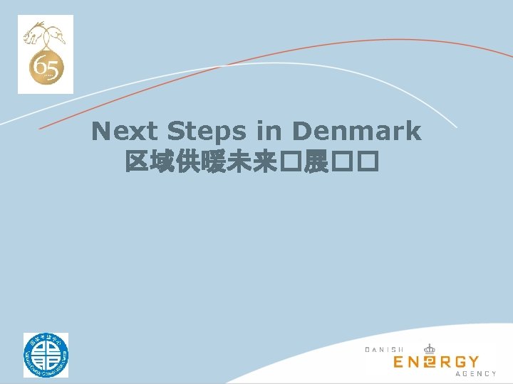 Next Steps in Denmark 区域供暖未来�展�� 