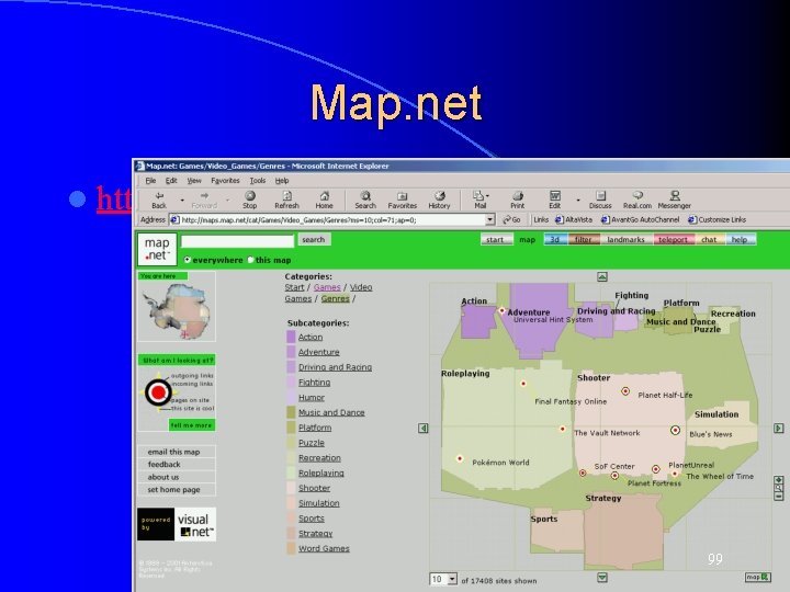 Map. net l http: //maps. map. net/start 99 