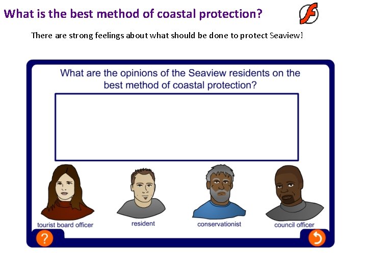 What is the best method of coastal protection? There are strong feelings about what