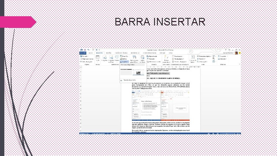 BARRA INSERTAR 