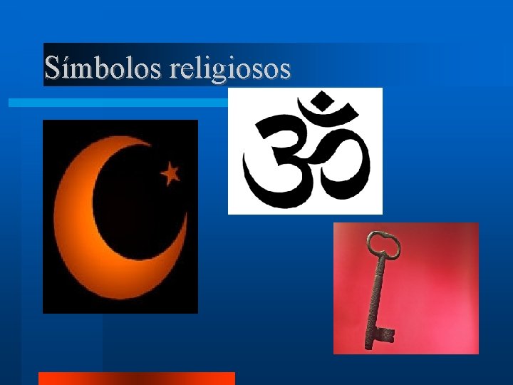 Símbolos religiosos 