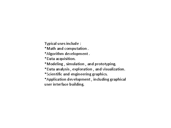 Lect 1 What Is Matlab MATLAB is a
