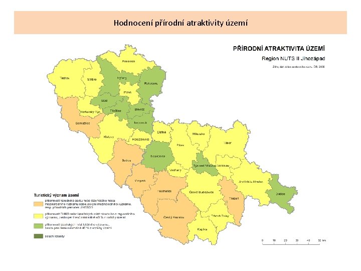 Hodnocení přírodní atraktivity území 