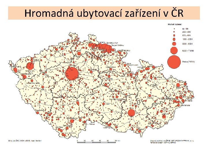 Hromadná ubytovací zařízení v ČR 