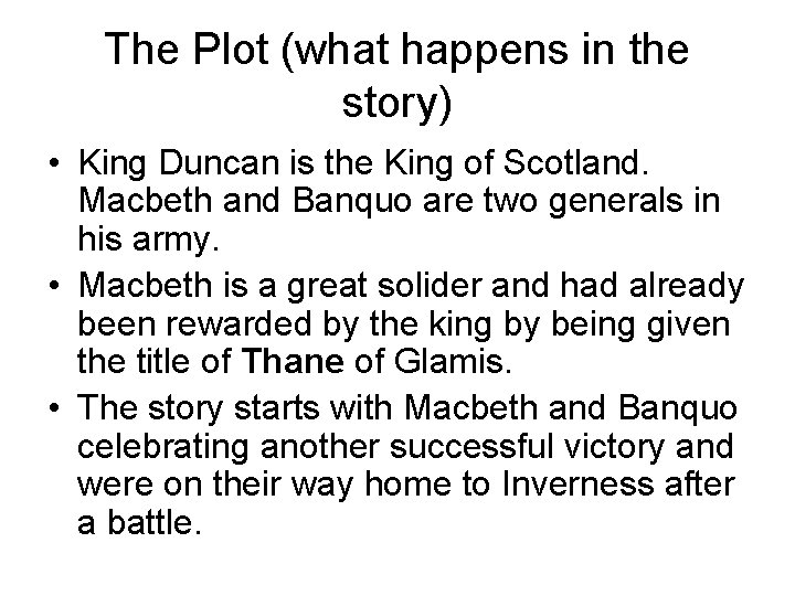 Macbeth Introduction William Shakespeare wrote the play Macbeth