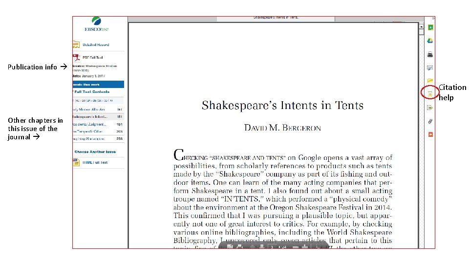 Publication info Citation help Other chapters in this issue of the journal 