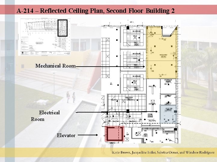 A211 Reflected Ceiling Plan First Floor Building 1