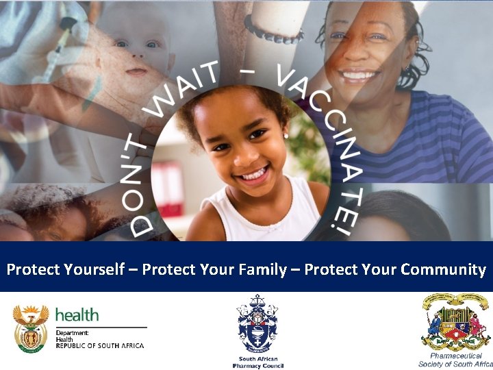 Overview • Bullet points Protect Yourself – Protect Your Family – Protect Your Community