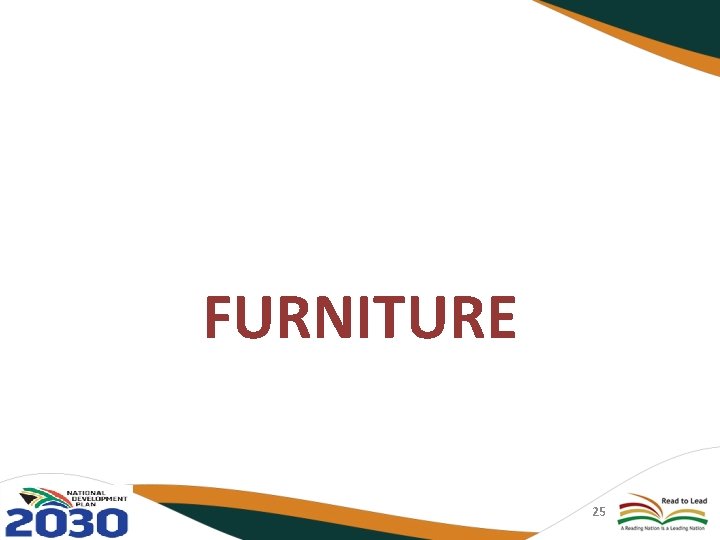 FURNITURE 25 