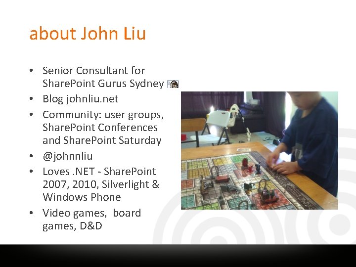 about John Liu • Senior Consultant for Share. Point Gurus Sydney • Blog johnliu.
