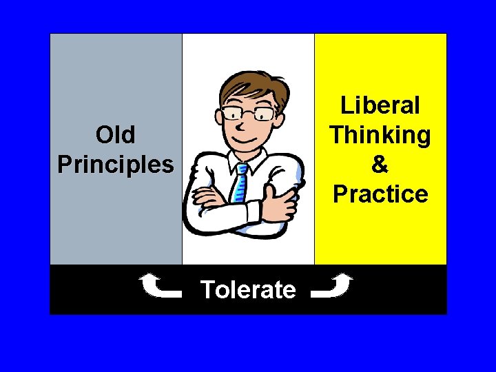 Liberal Thinking & Practice Old Principles Tolerate 