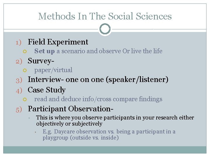 Social Science Research Methods MAHARAJ HSB 4 U