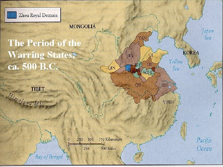 The Period of the Warring States, ca. 500 B. C. 