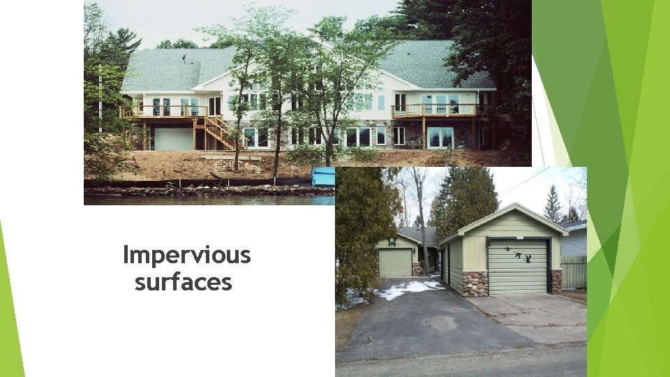 Impervious surfaces 