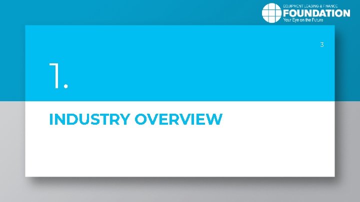 3 1. INDUSTRY OVERVIEW 