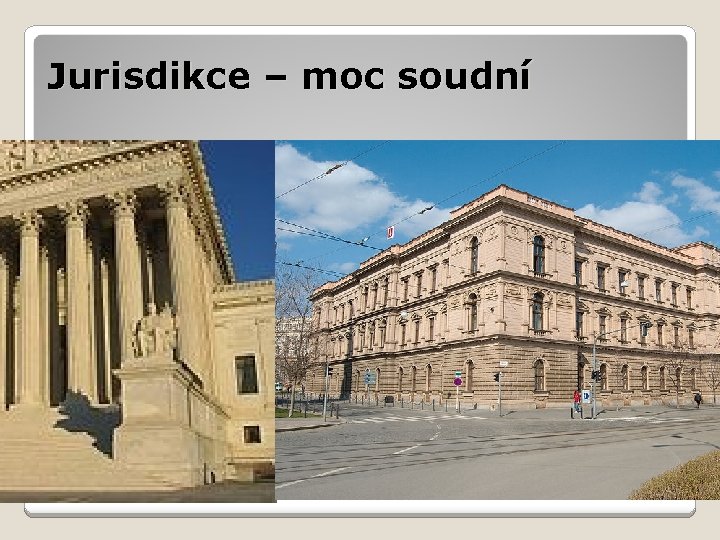 Jurisdikce – moc soudní 