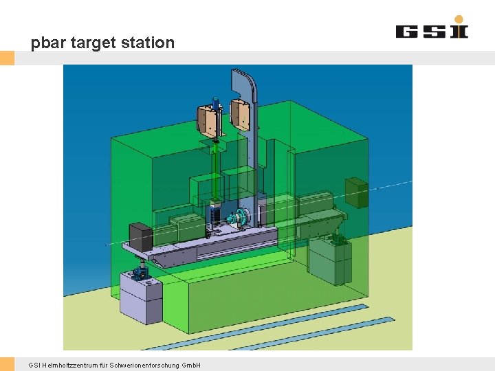 pbar target station GSI Helmholtzzentrum für Schwerionenforschung Gmb. H 