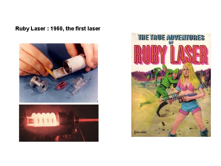 Ruby Laser : 1960, the first laser 