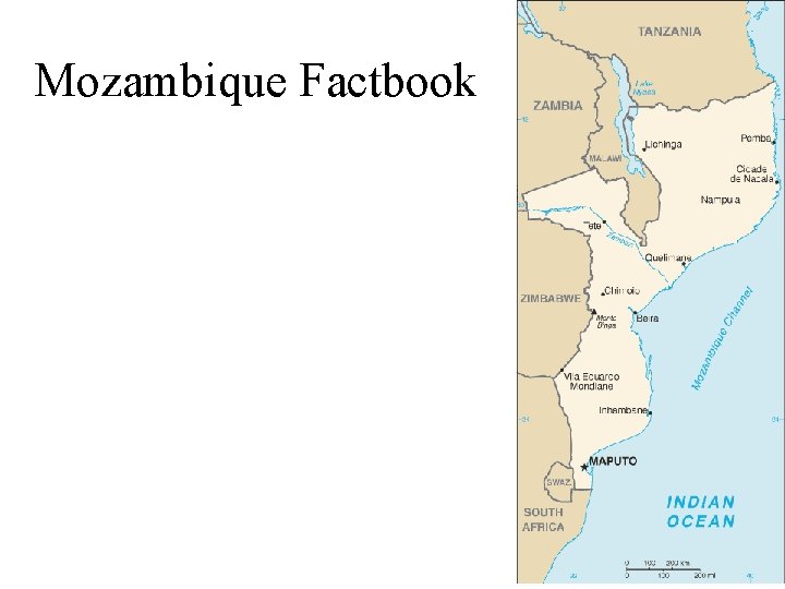 Mozambique Factbook 