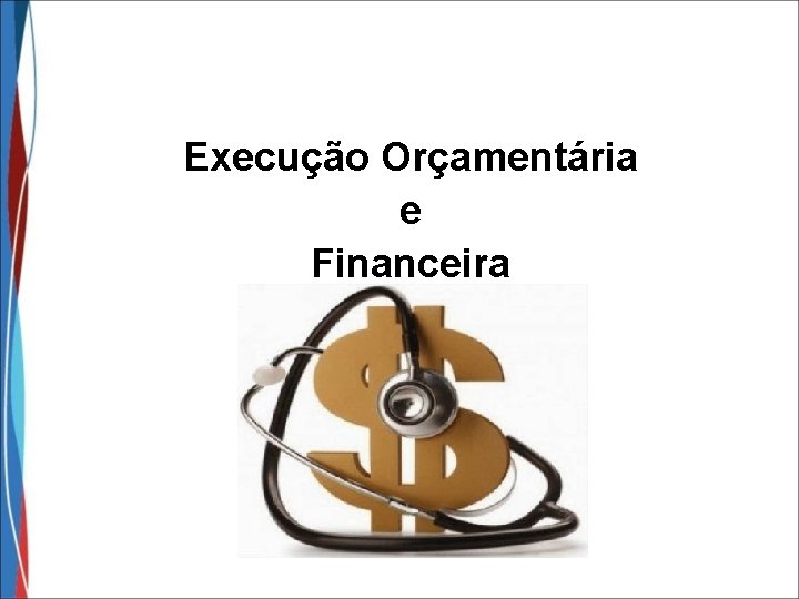 Execução Orçamentária e Financeira 