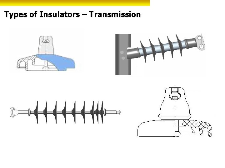Types of Insulators – Transmission 