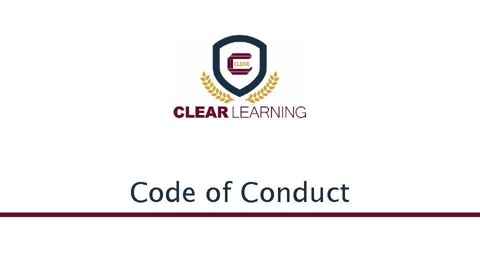 Code of Conduct 
