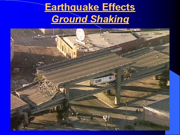 Earthquake Effects Ground Shaking 